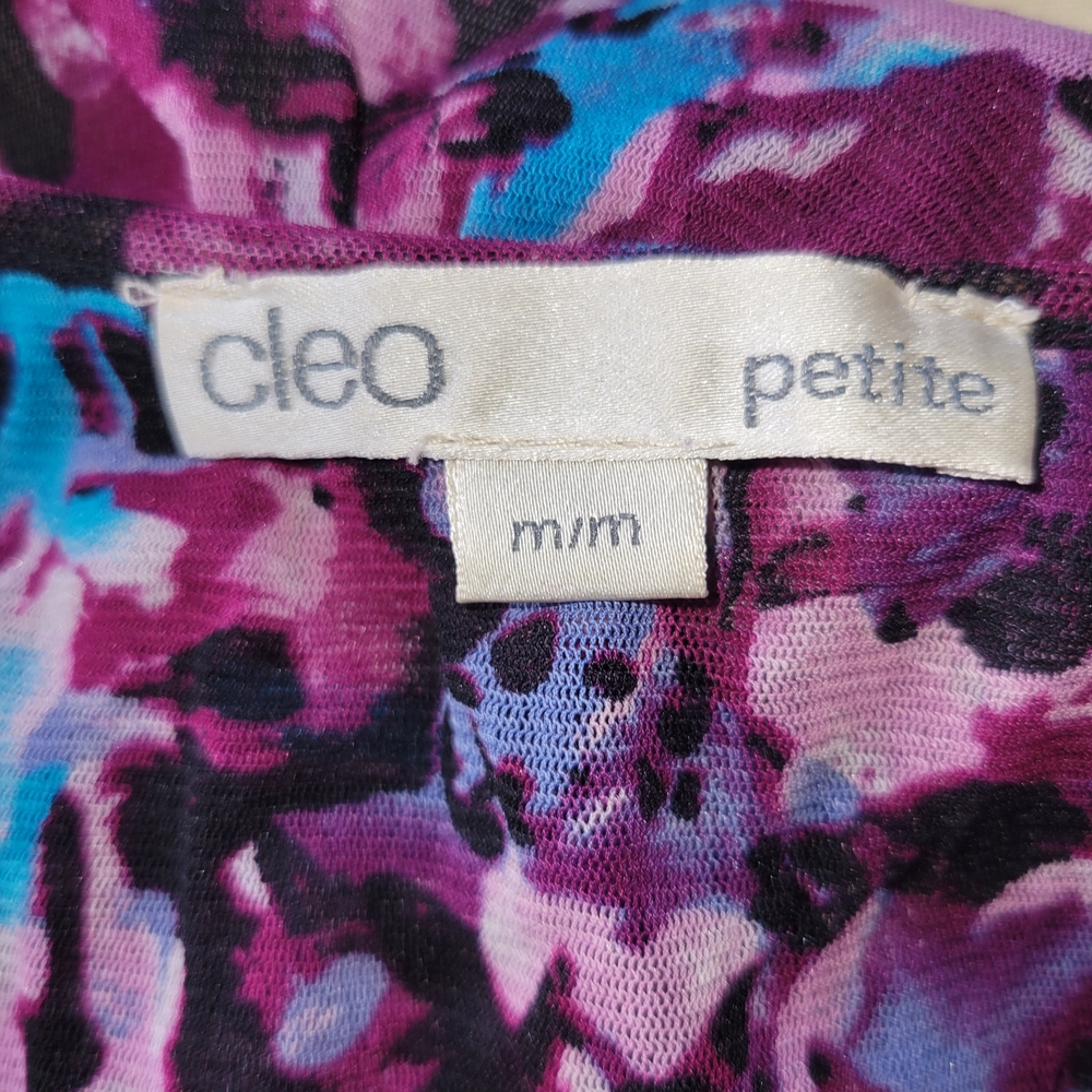 Cleo Multicolor Ruffle Tank Top Size Medium - Picture 5 of 5